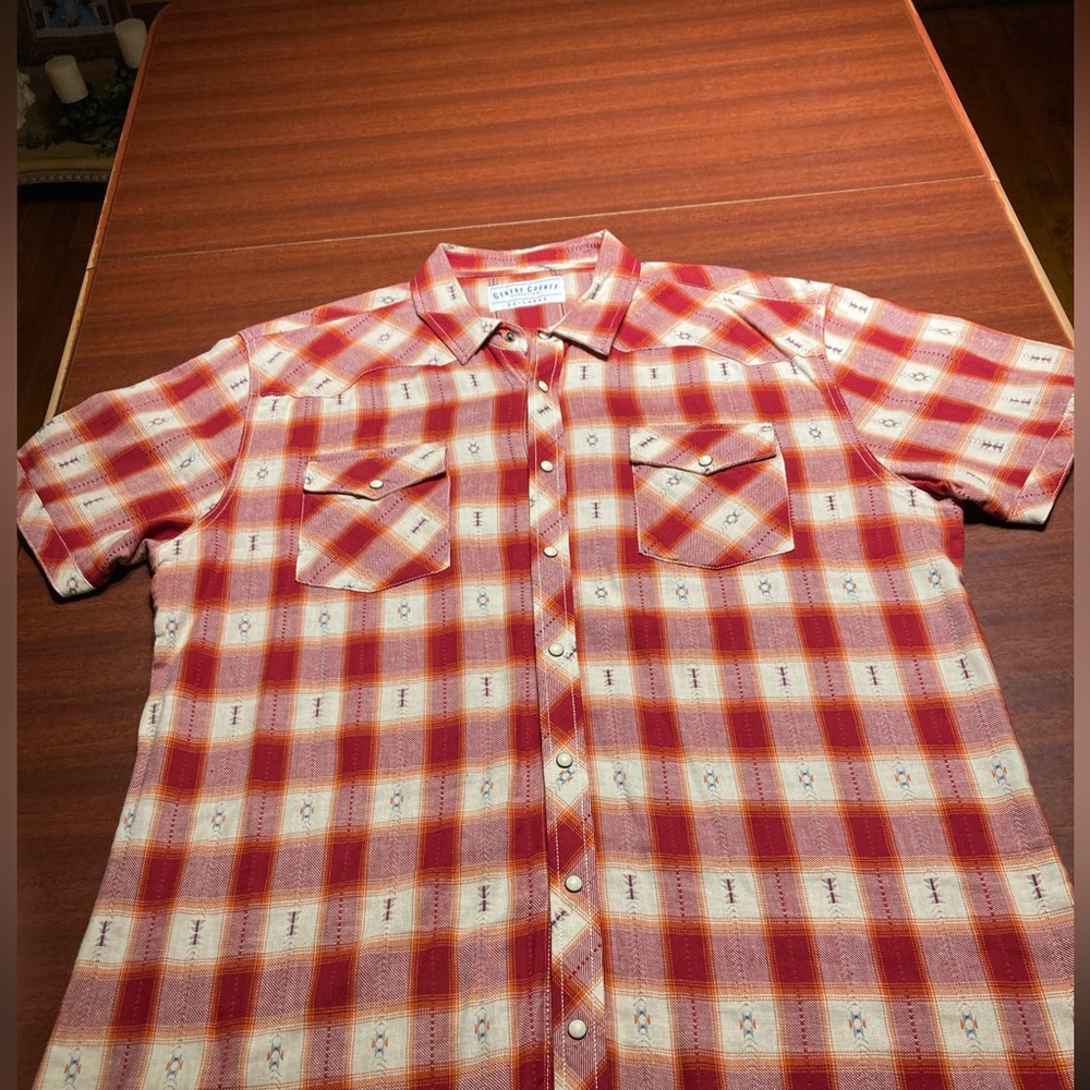 Gentry County Western Pearl Snap purchased from Buckle store size 2XL